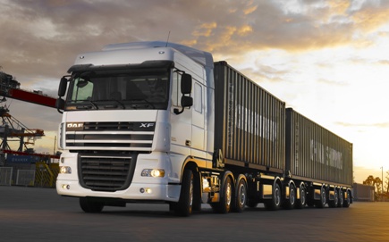  container transport by road 
